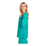 Wink Womens Premiere Flex Full-Zip Scrub Jacket WW4088 WonderWink