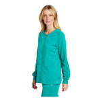 Wink Womens Premiere Flex Full-Zip Scrub Jacket WW4088 WonderWink