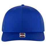 Otto Cap 112-1 - 6 Panel Mid Profile Mesh Back Trucker Hat - 112