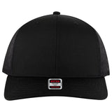 Otto Cap 112-1 - 6 Panel Mid Profile Mesh Back Trucker Hat - 112