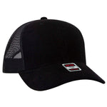 Otto Cap 112-1 - 6 Panel Mid Profile Mesh Back Trucker Hat - 112