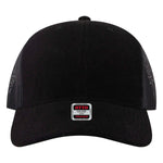 Otto Cap 112-1 - 6 Panel Mid Profile Mesh Back Trucker Hat - 112