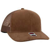 Otto Cap 112-1 - 6 Panel Mid Profile Mesh Back Trucker Hat - 112