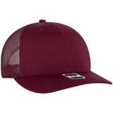 Otto Cap 112-1 - 6 Panel Mid Profile Mesh Back Trucker Hat - 112