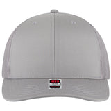 Otto Cap 112-1 - 6 Panel Mid Profile Mesh Back Trucker Hat - 112