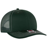 Otto Cap 112-1 - 6 Panel Mid Profile Mesh Back Trucker Hat - 112