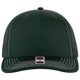 Otto Cap 112-1 - 6 Panel Mid Profile Mesh Back Trucker Hat - 112