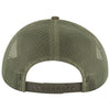 Otto Cap 112-1 - 6 Panel Mid Profile Mesh Back Trucker Hat - 112