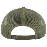 Otto Cap 112-1 - 6 Panel Mid Profile Mesh Back Trucker Hat - 112