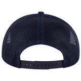 Otto Cap 112-1 - 6 Panel Mid Profile Mesh Back Trucker Hat - 112