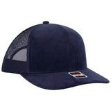 Otto Cap 112-1 - 6 Panel Mid Profile Mesh Back Trucker Hat - 112