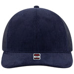 Otto Cap 112-1 - 6 Panel Mid Profile Mesh Back Trucker Hat - 112