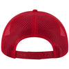OTTO Cap 112-3 6 Panel Mid Profile Mesh Back Trucker Hat