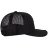 OTTO Cap 112-3 6 Panel Mid Profile Mesh Back Trucker Hat