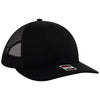 OTTO Cap 112-3 6 Panel Mid Profile Mesh Back Trucker Hat