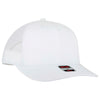 OTTO Cap 112-3 6 Panel Mid Profile Mesh Back Trucker Hat
