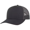 OTTO Cap 112-3 6 Panel Mid Profile Mesh Back Trucker Hat