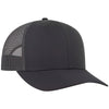 OTTO Cap 112-3 6 Panel Mid Profile Mesh Back Trucker Hat