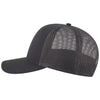 OTTO Cap 112-3 6 Panel Mid Profile Mesh Back Trucker Hat