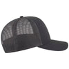 OTTO Cap 112-3 6 Panel Mid Profile Mesh Back Trucker Hat