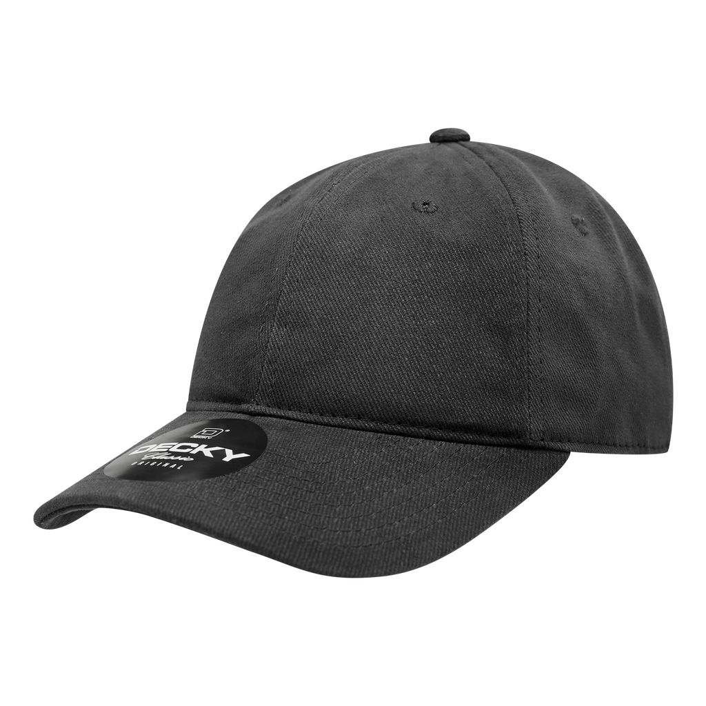 Decky 112 6 Panel Low Profile Relaxed Brushed Cotton Dad Hat The Park Wholesale