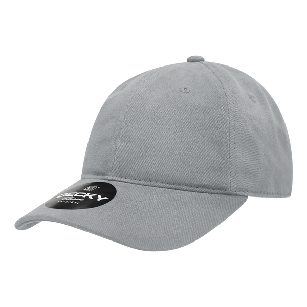 Decky 112 6 Panel Low Profile Relaxed Brushed Cotton Dad Hat - CASE Pricing