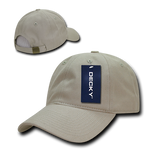 Decky 112 6 Panel Low Profile Relaxed Brushed Cotton Dad Hat - CASE Pricing