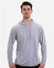 ANETIK MVLPRH8 Men's Low Pro Tech Hooded Long Sleeve T-Shirt