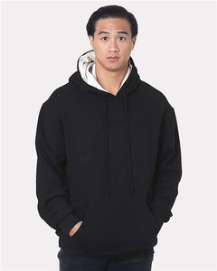 Bayside 930 Unisex USA-Made Super Heavy Thermal Lined Hooded Sweatshirt - 