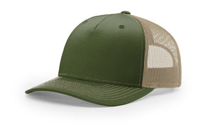 Richardson 112FP - 5-Panel Premium Trucker Snapback Hat - 