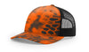 Richardson 112PFP Printed Five Panel Trucker Hat Camo Cap - 112 PFP