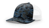 Richardson 112PFP Printed Five Panel Trucker Hat Camo Cap - 112 PFP