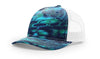 Richardson 112PFP Printed Five Panel Trucker Hat Camo Cap - 112 PFP