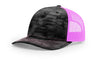 Richardson 112PFP Printed Five Panel Trucker Hat Camo Cap - 112 PFP