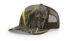 Richardson 112PFP Printed Five Panel Trucker Hat Camo Cap - 112 PFP