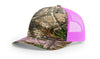 Richardson 112PFP Printed Five Panel Trucker Hat Camo Cap - 112 PFP