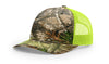 Richardson 112PFP Printed Five Panel Trucker Hat Camo Cap - 112 PFP
