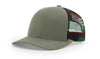 Richardson 112PM Printed Mesh Back Trucker Cap, Snapback Hat