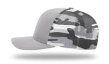 Richardson Printed Mesh Back Trucker Cap, Snapback Hat - 112PM