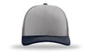 Richardson 112 Trucker Cap Tri Color Hats Three Colors
