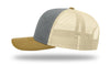 Richardson 112 Trucker Cap Tri Color Hats Three Colors
