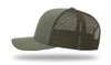 Richardson 112 Trucker Cap Solid Hats Solid Colors One Color