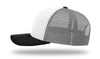 Richardson 112 Trucker Cap Tri Color Hats Three Colors