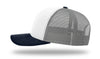 Richardson 112 Trucker Cap Tri Color Hats Three Colors