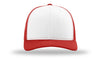 Richardson 112 Trucker Cap Alternate Hats Alternate Colors White Front