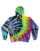 Colortone 8777 Unisex Tie-Dyed Hooded Sweatshirt