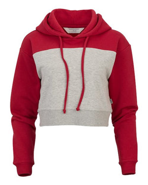 Boxercraft BW5404 Women's Cropped Fleece Hooded Sweatshirt - 
