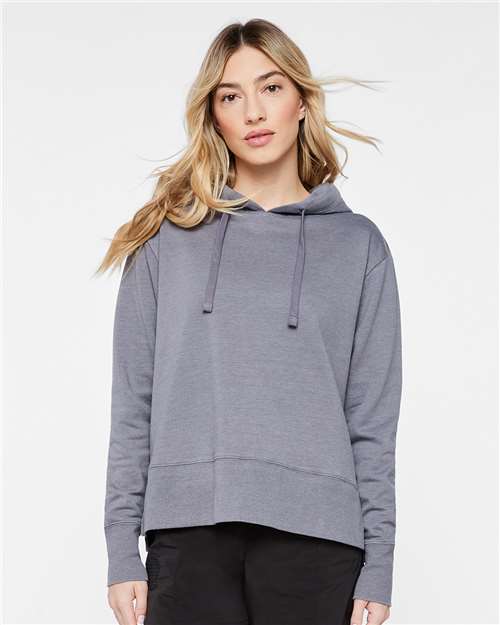 LAT 3536 Women's Vintage Wash Hoodie Sweatshirt
