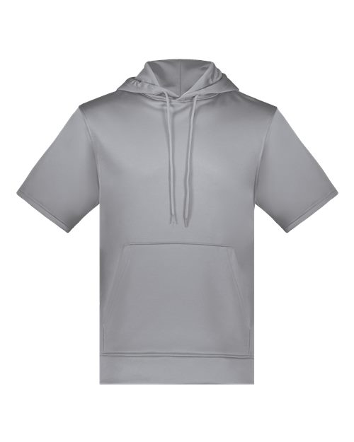 Augusta Sportswear 6871 Unisex Fleece Short Sleeve Hooded Pullover