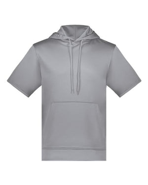 Augusta Sportswear 6871 Unisex Fleece Short Sleeve Hooded Pullover - 